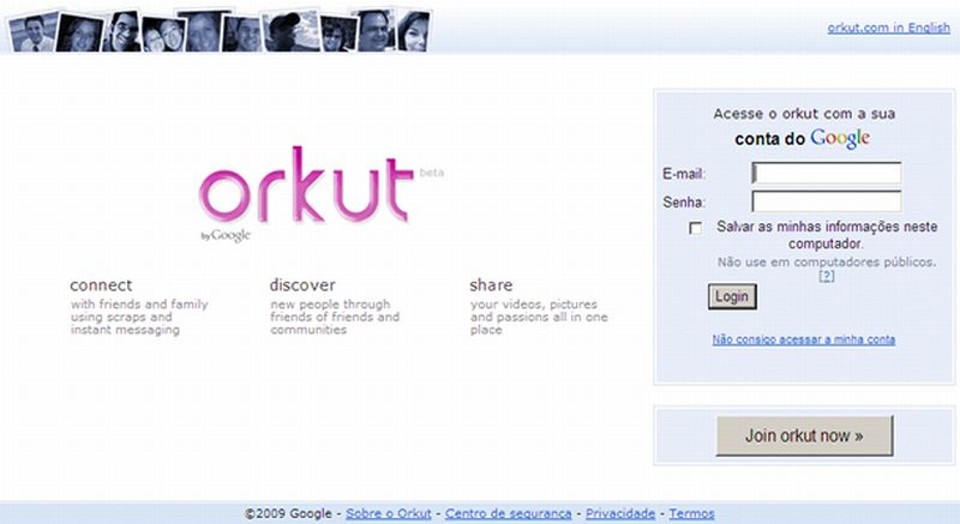 O Orkut vai voltar